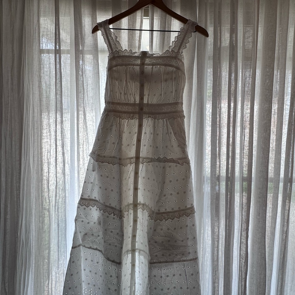 Gap x DOEN Eyelet Midi Dress